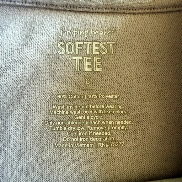 Jumping Beans Purple Long Sleeve Fox Tee - Picture 3 of 5